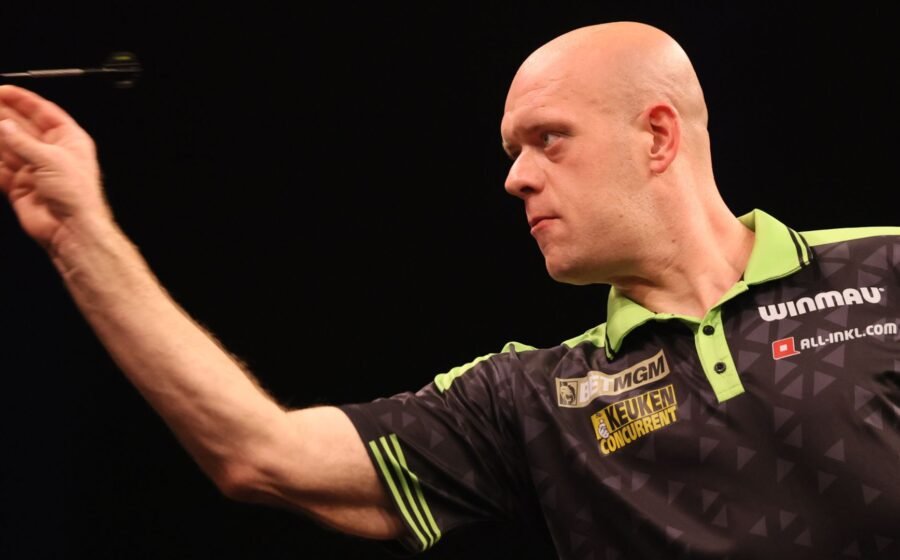 Van Gerwen suffers another early exit as Van Veen makes history