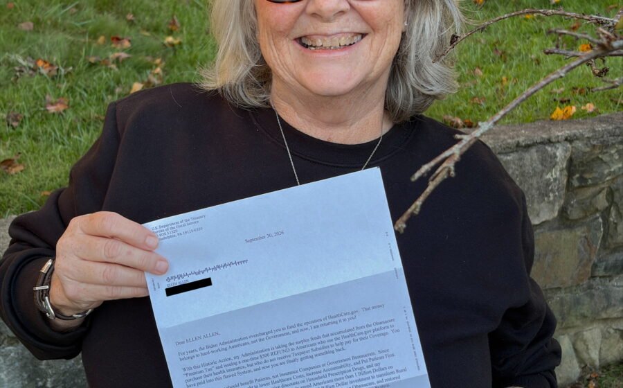 She got Trump's $500 check for health insurance. To her, it's a 'political stunt'