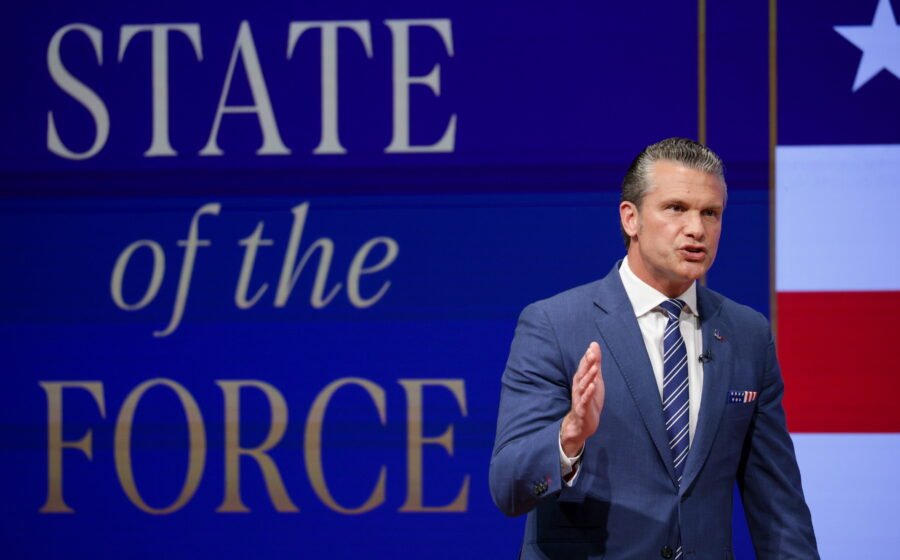 Leaning into culture war flashpoints, Hegseth says he has transformed U.S. military
