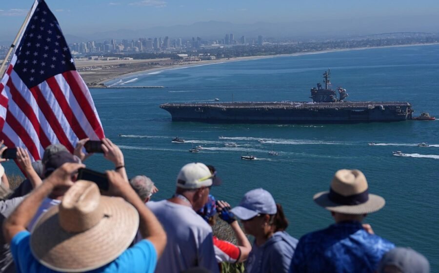 Home at last: USS Abraham Lincoln completes record-setting deployment