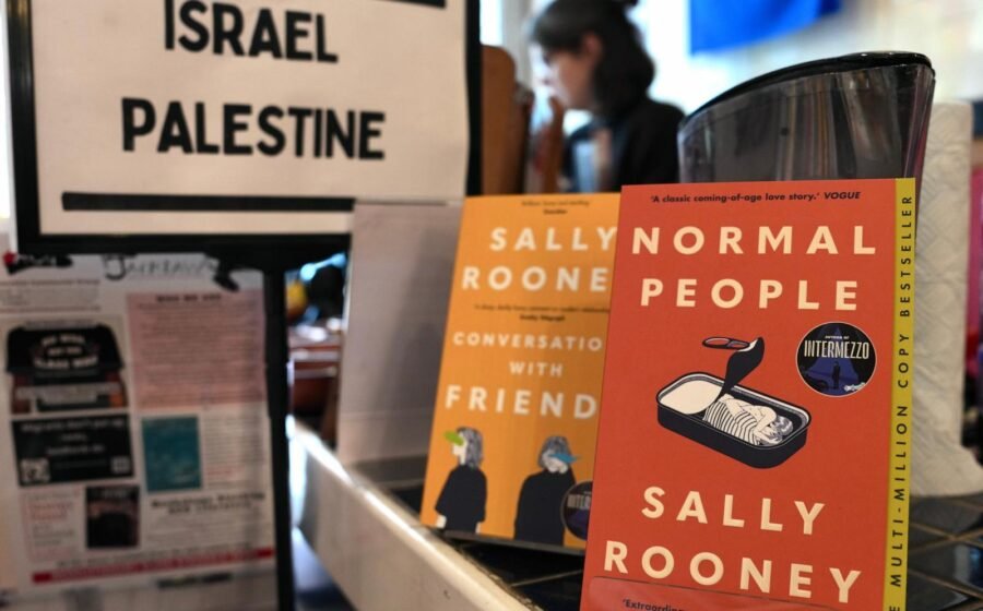 UK bookstores scramble as Sally Rooney novels withdrawn over Palestine group support