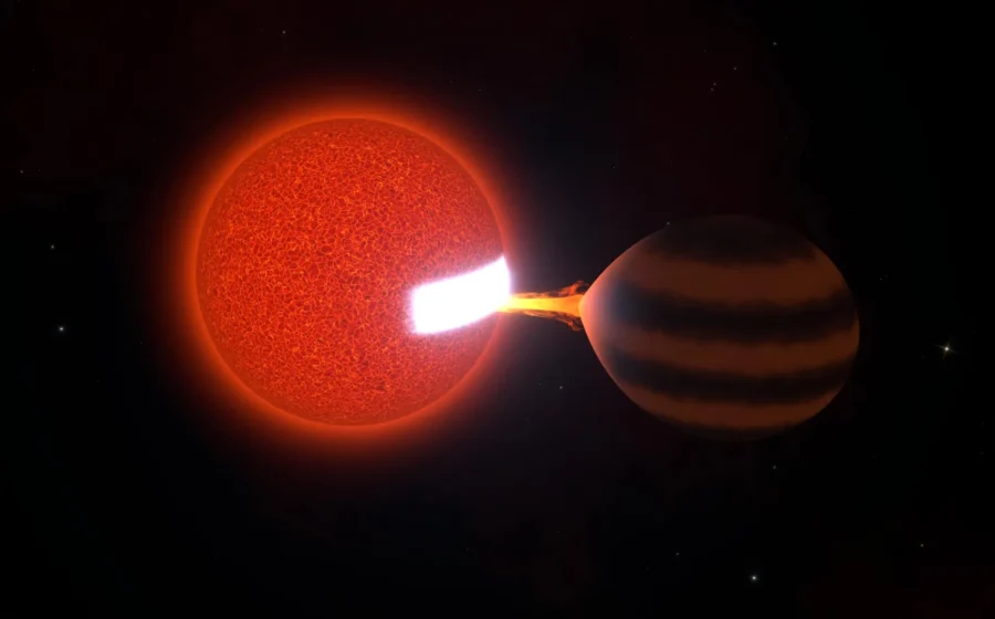 MIT astronomers catch a star in a feast that could last billions of years